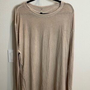 lululemon athletica Long Sleeve Tee - Beige